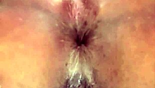 my tight latina ass milf toys it up with big dildo cum