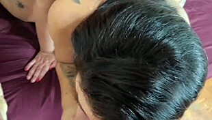 Carmona fucks barbara fartura's fat ass bareback then pounds miih martins with monster cock