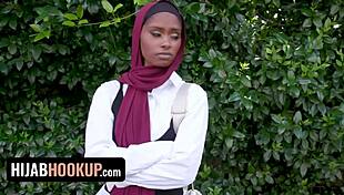 stranded arab teen slut rewards american stud with tight pussy pov facial cum