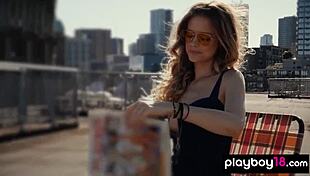 hey petite blonde milf olivia preston shows off nude curves 😏