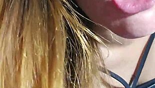 trying on lycra panties turns into secret flashing fun