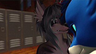 Alpha wolf pounds slutty gym girl hard 🐺💦 vrchat