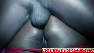 ebony princess bent over for deep rough bbc anal pounding