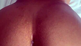 Big Booty Lightskin Throws Fat Ass Back On Big Black Cock Doggystyle