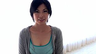 Japanese Big Tits Saki Aoyama Moans Through Uncensored Cock Sucking