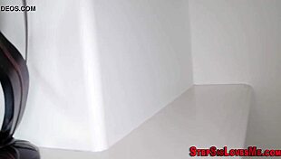 Hey tiny Latina teen, suck that cock deep now!