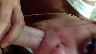 sucking boyfriend's throbbing cock gets me so emotional and sexy wet lips