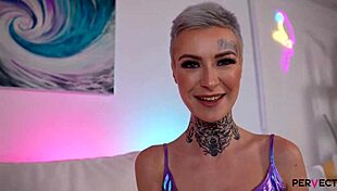 tabitha poison dives into steamy interracial threesome thrill