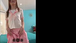 tiny cam teen reese robbins rides giovanni francesco cock 🍆💦