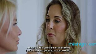 whoa wife ditches hubby for babysitter's hungry pussy lick!!