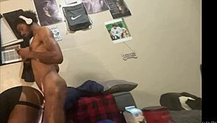 Bent over pounding her ass doggystyle before nutting deep! 🍑💦🔥