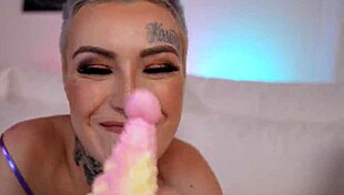 tabitha poison dives into steamy interracial threesome thrill