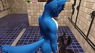Alpha wolf pounds slutty gym girl hard 🐺💦 vrchat