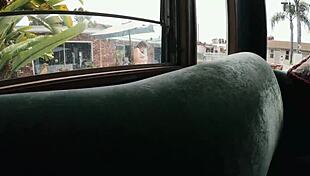 gigi breeze gags on cock after caught sunbathing naked by pool