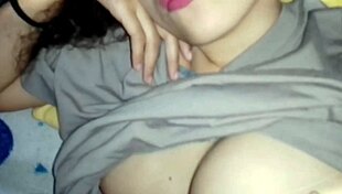 Leaked Busty Colombian Stepdaughter Nympho Fucks in Lingerie POV