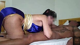 Hotwife fantasy unfolds as horny wife gets fucked by bull in front of cuck husband at party