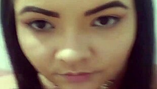 Pretty hairy novinha strips nude and plays with toys in cute beaver masturbation part 1