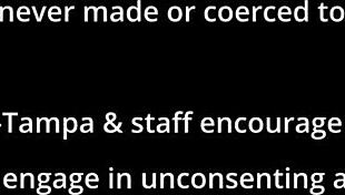 solana chokes on deepthroat in latex gloves backstage with dr tampa