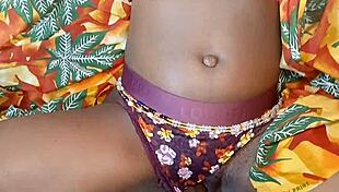 What if innocent 19yo ebony gets bent over by older boyfriend?