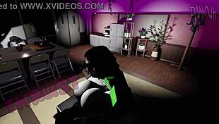 Big booty Latina's taking this massive BBC in Roblox now