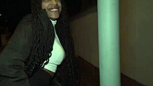 Big Brazilian tits and ass take hard public pounding from agent POV