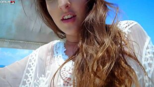 amirah adara and angel emily stretch buttholes with toys outside casually