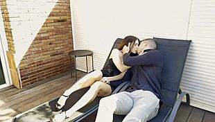 mary rock gulps our loads after double penetration fuck