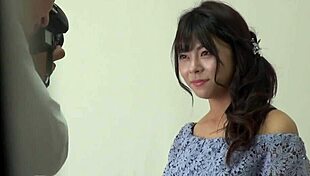 japanese big breasted beauty creampied during steamy photoshoot