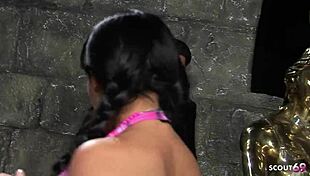 Two big tits milfs amanda aletta cosplay museum foursome