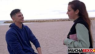 caught fucking spanish babe on public beach? 😈🏖️