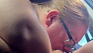 Amateur bbw chokes on fat homemade monster cock deepthroat lunch