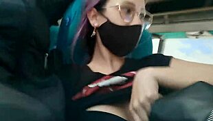 dude on the bus, i blew him then rode for creampie - blakeproductions