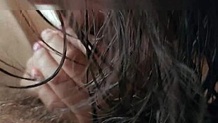 latina curvy rides cock deep creampies and swallows cum