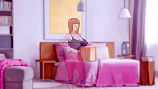 Chubby big ass teacher mommy gets fucked in Sexnote parody part 6