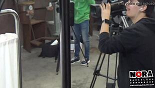 nora barcelona's kinky bdsm medical checkup with ropes and domination play