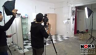 nora barcelona's kinky bdsm medical checkup with ropes and domination play