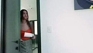 Step Daughter Bribes Horny Step Dad With Tight Teen Pussy Deepthroat Fuck!