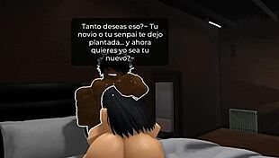 nagatoro gets ditched then hooks up with huge bbc roblox