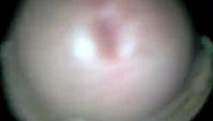 hey wanna see her rub shaved tight wet pussy on cock clit till creampie?