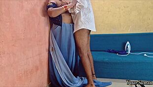 stepmom assists chubby mature wife at work office bent over creampie homemade