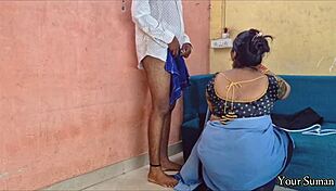 stepmom assists chubby mature wife at work office bent over creampie homemade