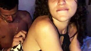 gostosa rabuda pussy creampied hard interracial pounding 😈🍆💦