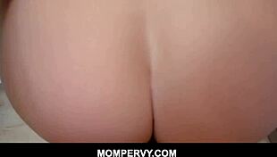 Fucking blonde chubby stepmom ryan keely bent over doggystyle in kitchen!