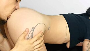 devouring this incredible curvy latina ass before pounding it pov