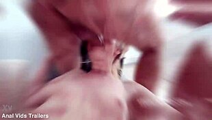 Madison Lush Takes 4on1 Double Penetration Balls Deep Anal Gaping And Dap Cumshot