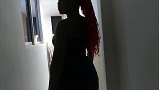 Hey, latina babe invited me in to wash and suck my cock clean!