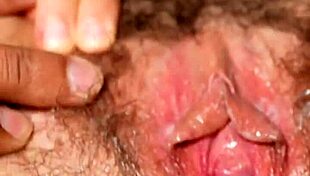 Hairy Pussy Stretches Wide for Jackie Hoff's Big Dick Missionary and Cowgirl Pounding