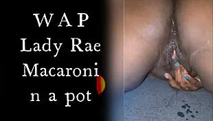 damn lady raex's juicy wet ass and shaved pussy got me fingering hard