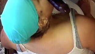 ebony masseuse smokes while deepthroating huge bbc and swallowing every drop submissively