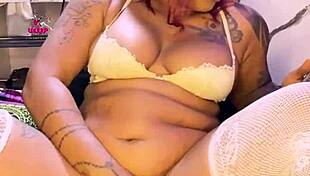 Uglygalz Mareme Edet Toys Wet Creamy Pussy To Lipstick Orgasm